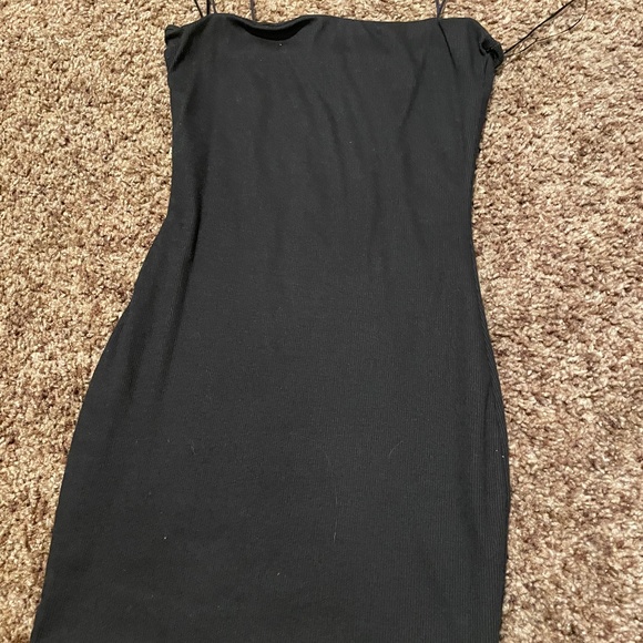 Black Bodycon Dress - Picture 1 of 3